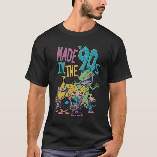 T-shirt Nick Rewind Fait Dans Les Années 90 (Devant)