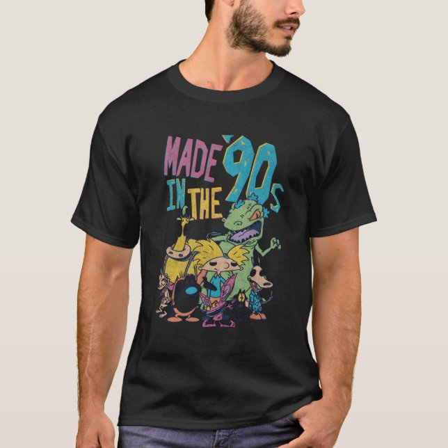 T-shirt Nick Rewind Fait Dans Les Années 90 (Devant)