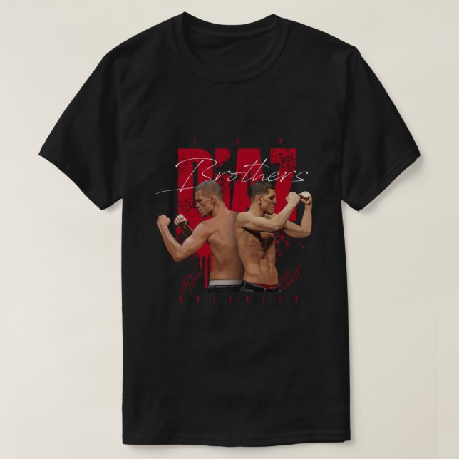 T-shirt Nick x Nate Diaz   (Design devant)