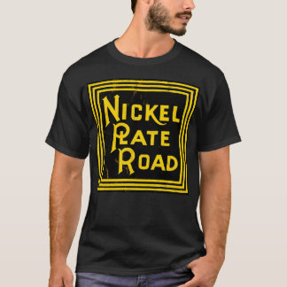 T-shirt Nickel Plate Road Jaune