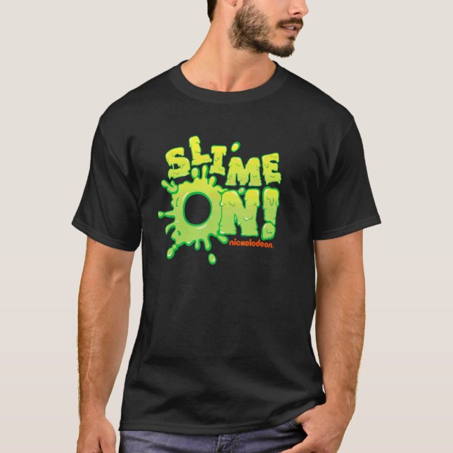 T-shirt Nickelodeon Slime (Devant)