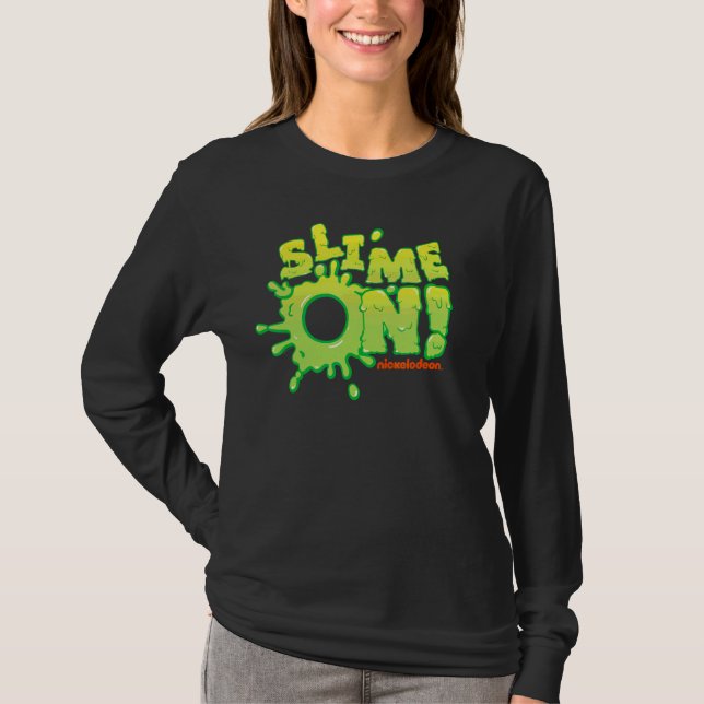 T-shirt Nickelodeon Slime (Devant)