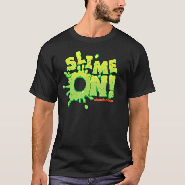 T-shirt Nickelodeon Slime (Devant)