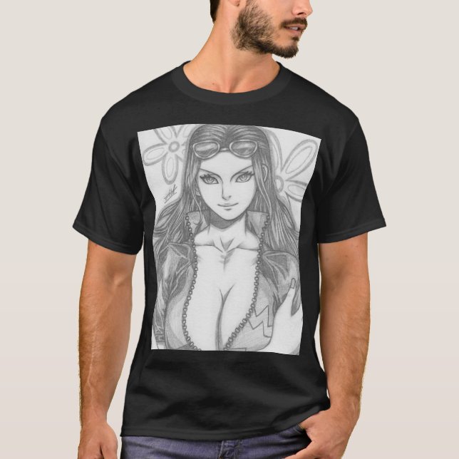 T-shirt Nico Robin ~ Enfant du Diable (Devant)