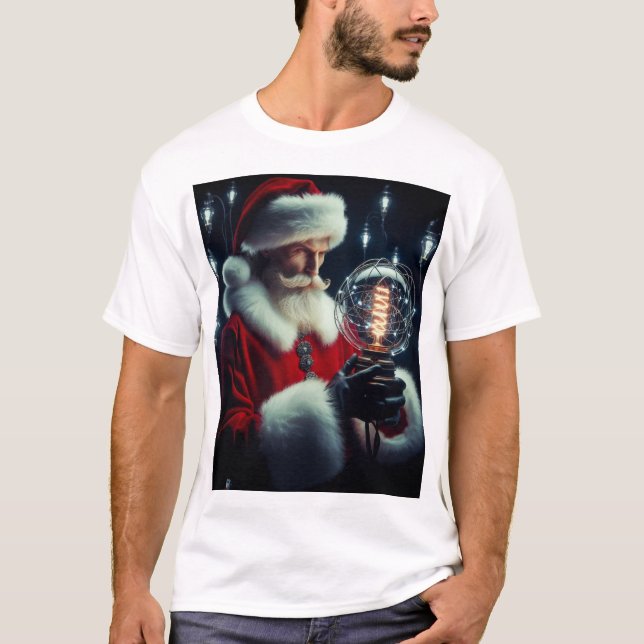 T-shirt Nicola Tesla natal Camiseta (Devant)