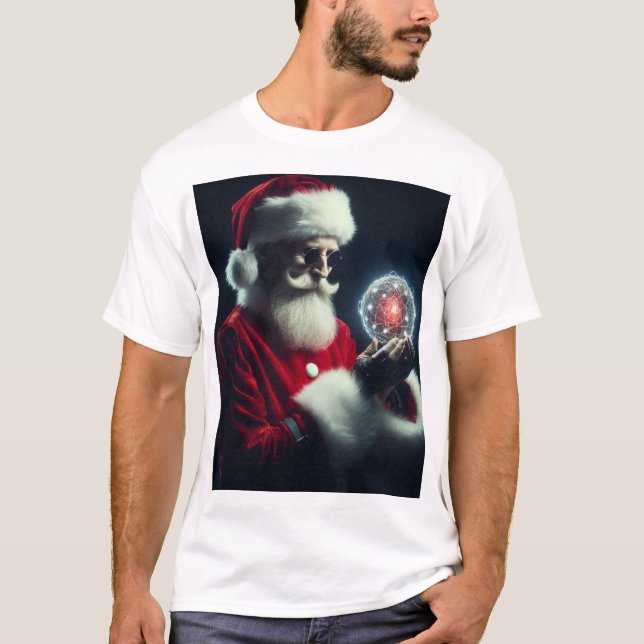 T-shirt Nicola Tesla natal Camiseta (Devant)