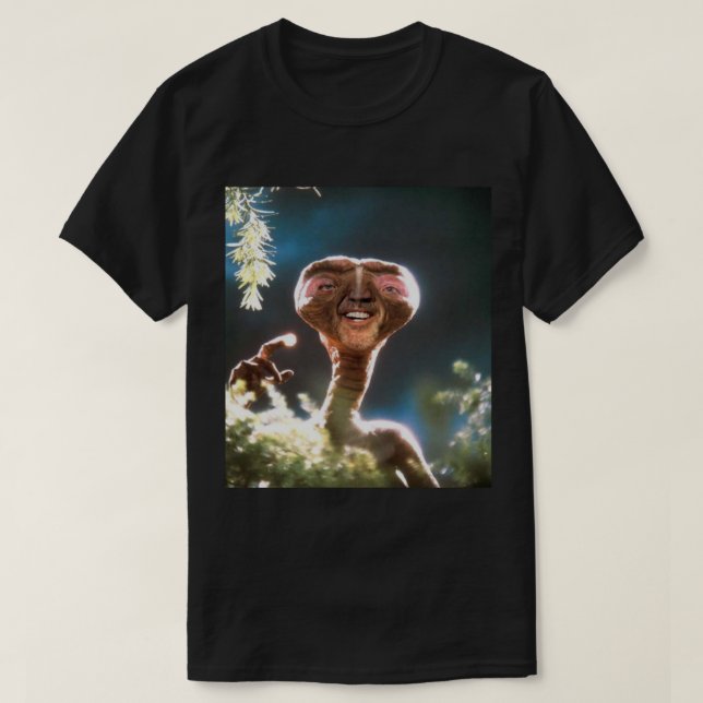 T-shirt Nicolas Cage ET Photoshop (Design devant)