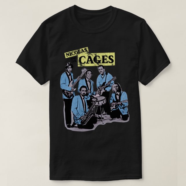 T-shirt Nicolas et les Cages (Design devant)