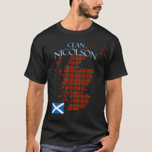 T-shirt Nicolson Scottish Clan Tartan Scotland