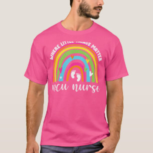 T-shirt Nicu Infirmière Néonatale Infirmière Praticienne F