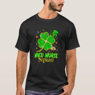 T-shirt NICU Infirmières Escadron Stethoscope Shamrock St.