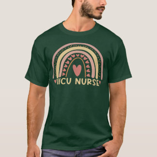T-shirt NICU Nurse Boho Rainbow Cute Nurse Student