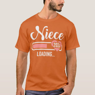 T-shirt Niece 2024 chargement pour la faire-part de grosse