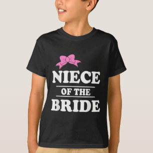T-shirt Nièce De La Fête De Mariage De Mariée