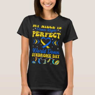 T-shirt Nièce est tout simplement monde parfait syndrome d