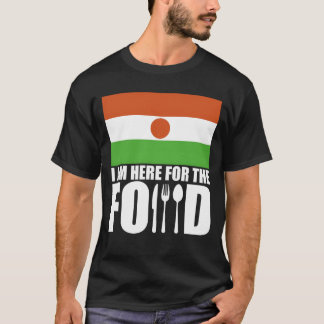 T-shirt Niger souvenir nourriture voyage vintage