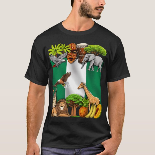 T-shirt Nigéria (Devant)