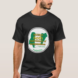 T-shirt NIGERIA 60e anniversaire de l'indépendance  Nigéri