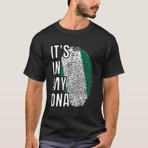 T-shirt Nigeria, c'est dans mon ADN DrapeauMentions légal