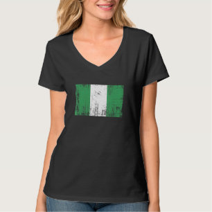 T-shirt Nigeria Drapeau Nigérian Football-Fan Sports Adult