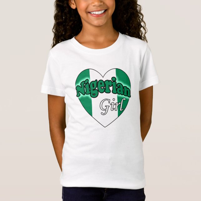 T-Shirt Nigérian Girl (Devant)