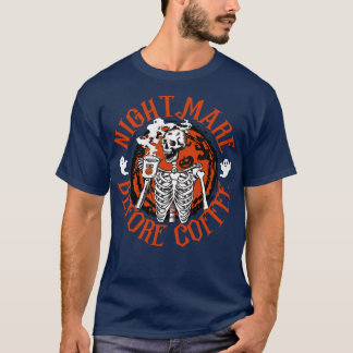 T-shirt Nighmare Before Coffee