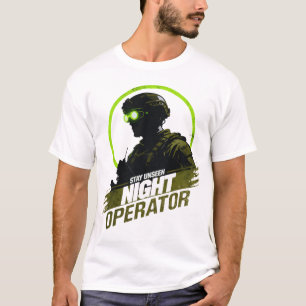 T-shirt Night Operator Stay Unseen Tactical Vision
