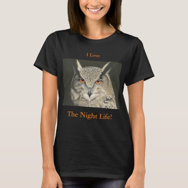 T-shirt Night Owl (Devant)