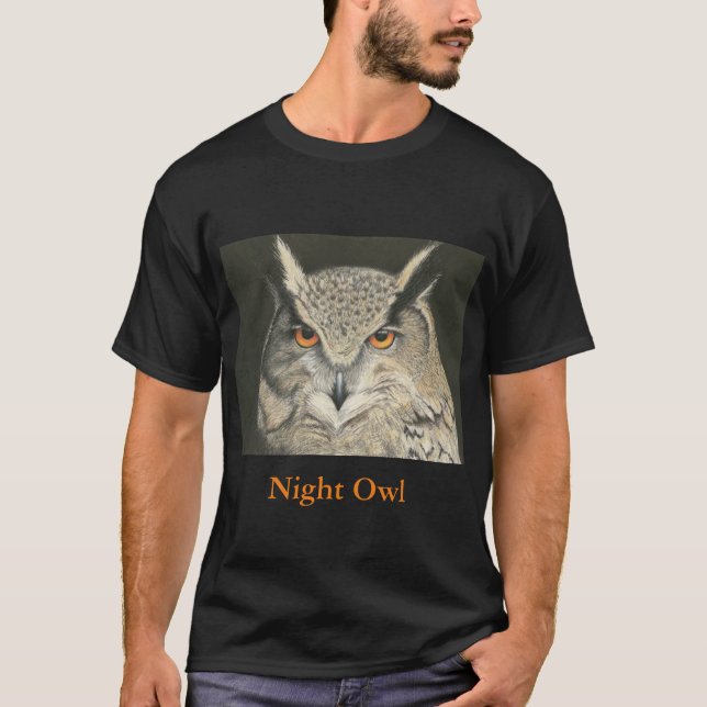 T-shirt Night Owl (Devant)