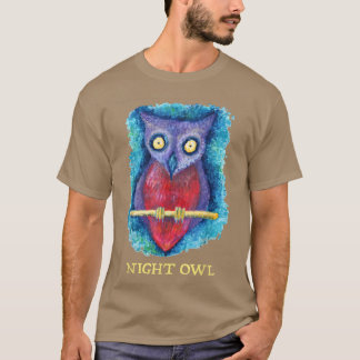 T-shirt Night OwlMagnifique Unique Meilleur Cadeau Design 