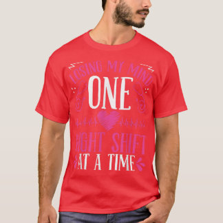 T-shirt Night Shift Emergency Room Nurse Girlfriend ER Nur