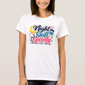 T-shirt Night Shift Society