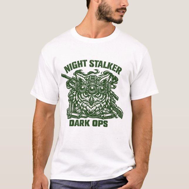 T-shirt Night Stalker Dark Ops Tee (Devant)