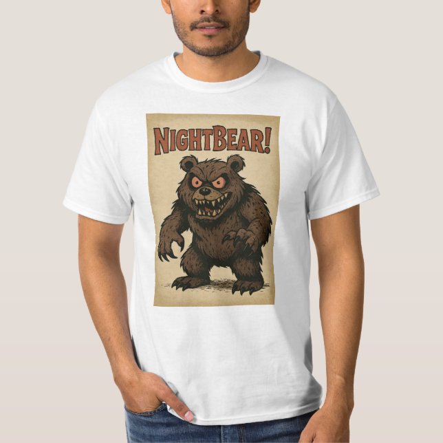T-shirt NIGHTBEAR ! Monstre (Devant)