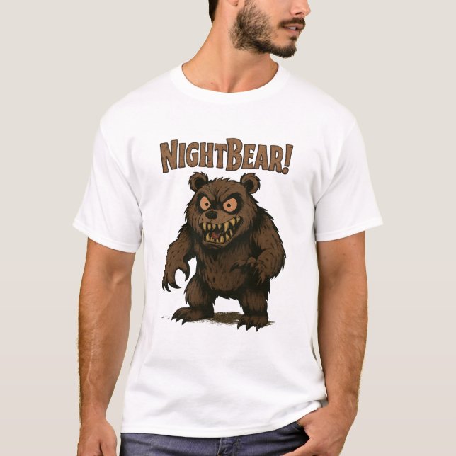 T-shirt NIGHTBEAR! Monstre  (Devant)