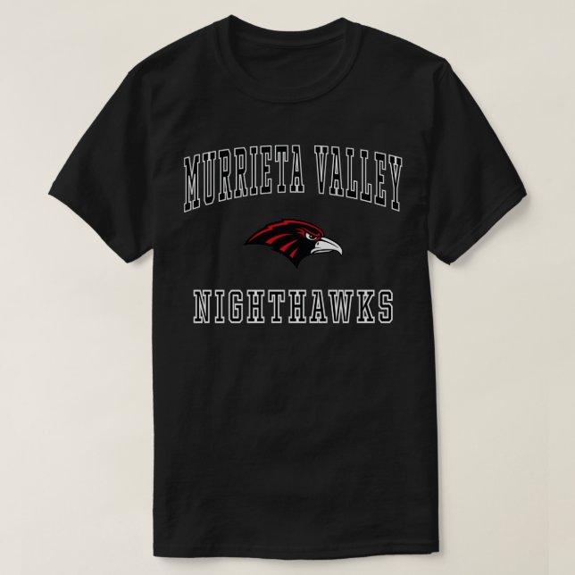 T-shirt Nighthawks du lycée de Murrieta Valley (Design devant)