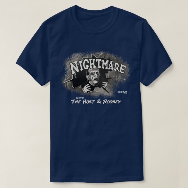 T-shirt Nightmare avec l'hôte et Rodney (Design devant)