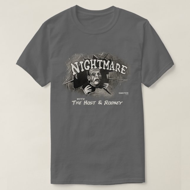 T-shirt Nightmare avec l'hôte et Rodney (Design devant)