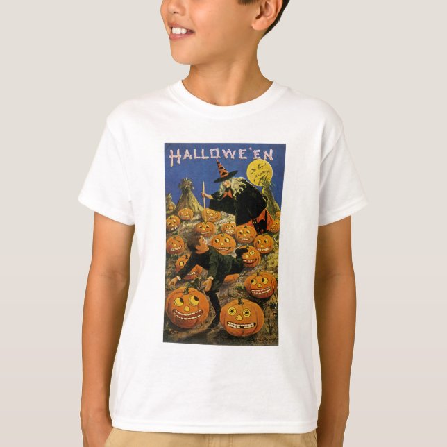 T-shirt Nightmare du Citrouille d'Halloween (Devant)