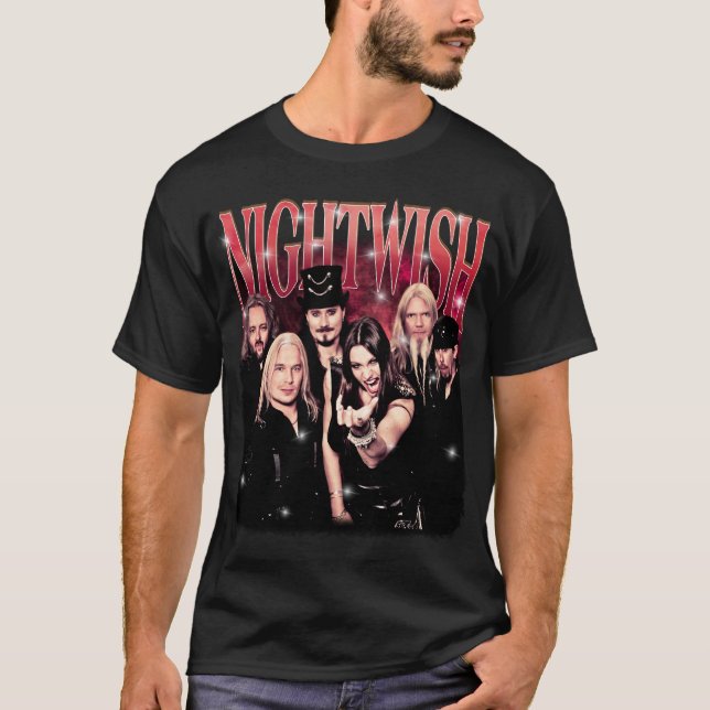 T-shirt Nightwish - Finnish symphonic metal band (Devant)
