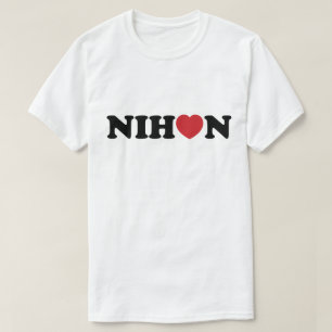 T-shirt Nihon Coeur d'amour
