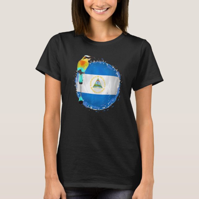 T-shirt Nikaragua Drapeau Guardabarranco Awesome (Devant)