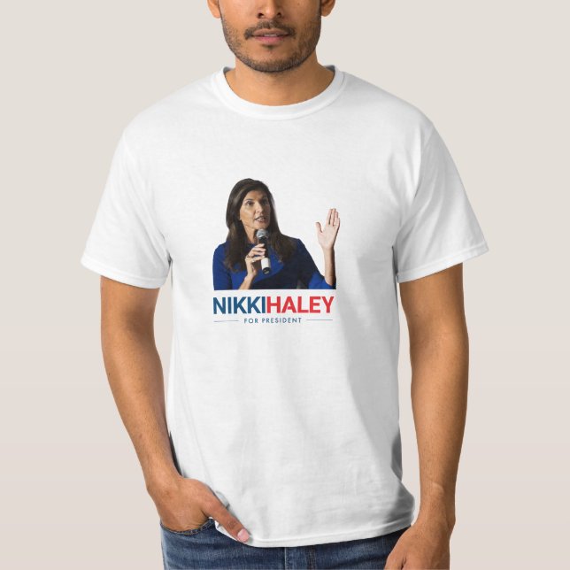 T-shirt Nikki Haley Présidente 2024 (Devant)