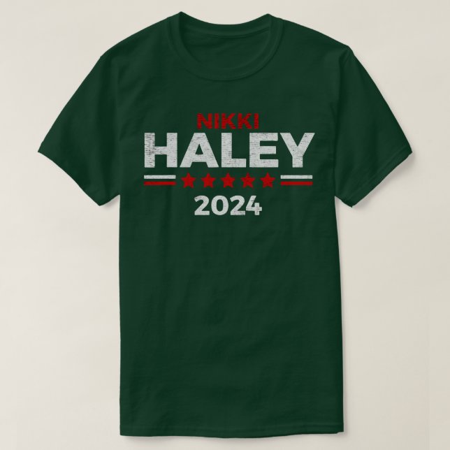 T-shirt Nikki Halye 2024 (Design devant)