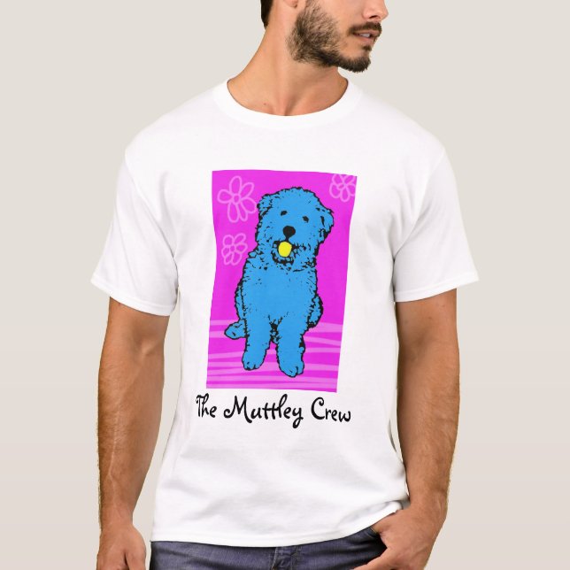 T-shirt Nikki posant, l'équipage de Muttley (Devant)