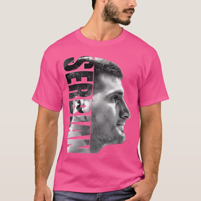 T-shirt Nikola Jokic - Serbe (Devant)