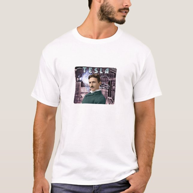 T-shirt Nikola Tesla (Devant)