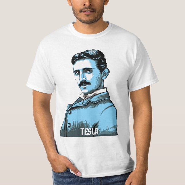 T-shirt Nikola Tesla (Devant)