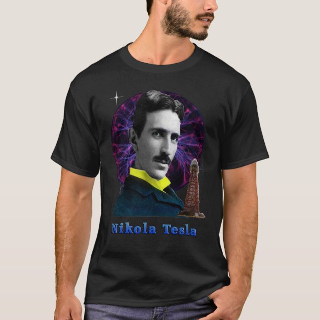T-shirt Nikola tesla (Devant)