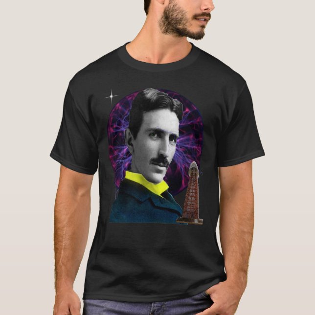 T-shirt Nikola tesla (Devant)